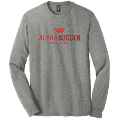 Fan LS Tee Grey Frost Image