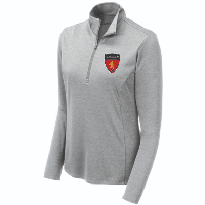 Women's Fan Endeavor 1/2 Zip Pullover - Light Grey Image