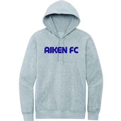 Fleece Hoodie Light Heather Grey Image