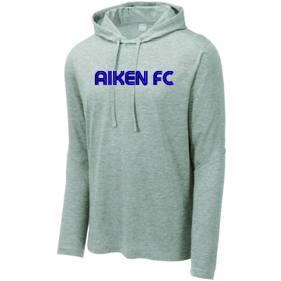 Posi Charge Tri Blend LS Hoodie Light Grey Image