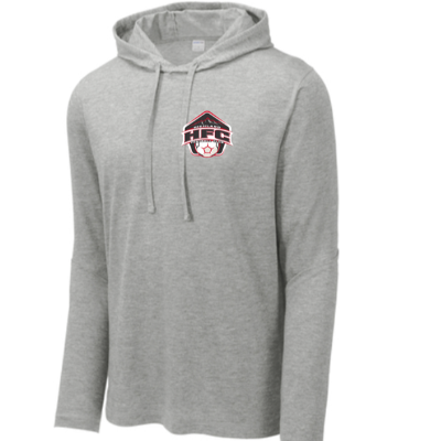 Posi Charge Tri Blend Hoodie - Light Grey Image