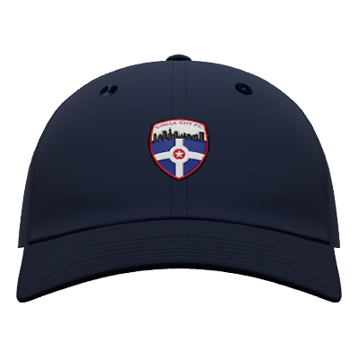 CIRCLE CITY SNAPBACK CAP NAVY  Image
