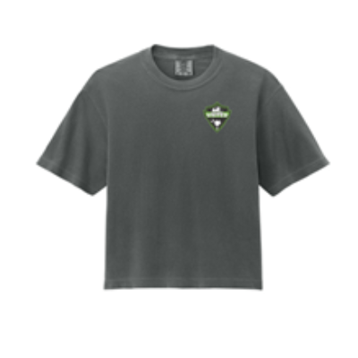 Womens Boxy Tee Pepper Image