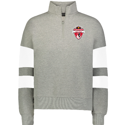 Jackson Way Pullover - Charcoal Heather/White Image