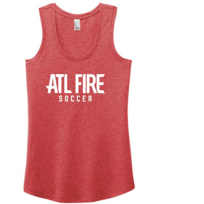 Women's Perfect Tri Racerback - Red Frost Image