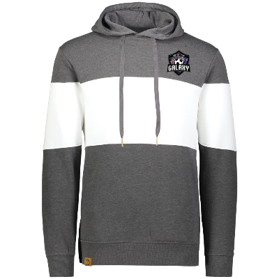 All American Hoody - Carbon Heather/White Image