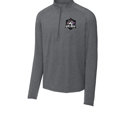 Sport-Wick Stretch 1/4 Zip Pullover - Charcoal Grey Image