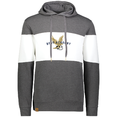 All American Hoody - Carbon Heather/White Image