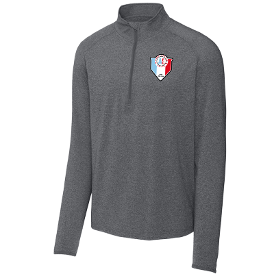 Sport-Wick Stretch 1/2 Zip Pullover - Charcoal Grey Heather Image