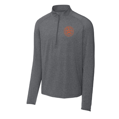 Sport-Wick Stretch 1/4 Zip Pullover - Charcoal Grey Image