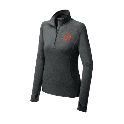 Sport-Wick Stretch 1/4 Zip Pullover - Charcoal Grey Image (36128)