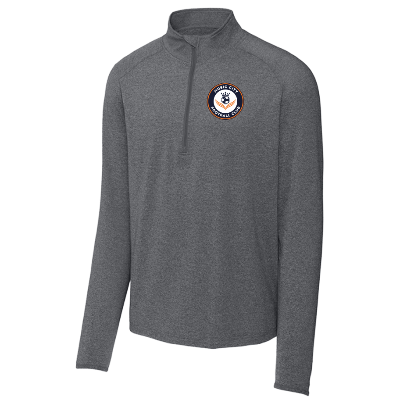 Sport-Wick Stretch 1/2 Zip Pullover - Charcoal Grey Heather Image