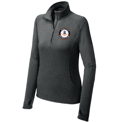 Sport-Wick Stretch 1/2 Zip Pullover - Charcoal Grey Heather Image (36146)