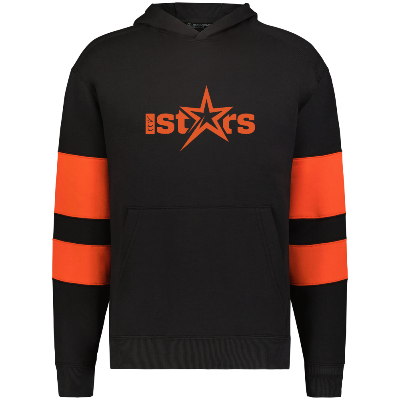 Jackson Way Hoodie - Black/Orange Image