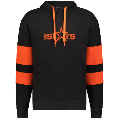 Jackson Way Hoodie - Black/Orange Image (36204)
