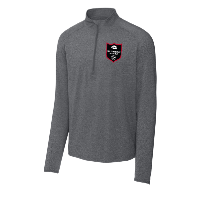 Sport-Wick Stretch 1/4 Zip Pullover - Charcoal Grey Heather Image