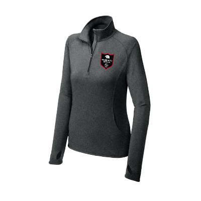 Sport-Wick Stretch 1/4 Zip Pullover - Charcoal Grey Heather Image (36210)
