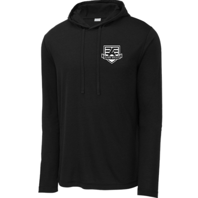 Posi Charge Tri Blend LS Hoodie Black Image