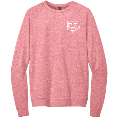 Fleece Crewneck Sweatshirt Red Frost Image