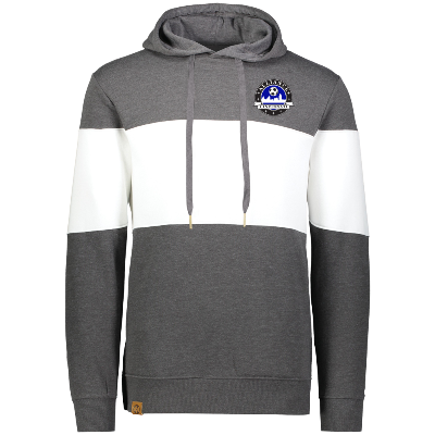 All American Hoody - Carbon Heather/White Image