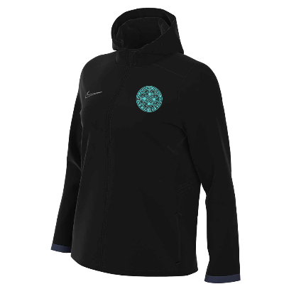 Academy 25 Rain Jacket - Black/White Image (36697)