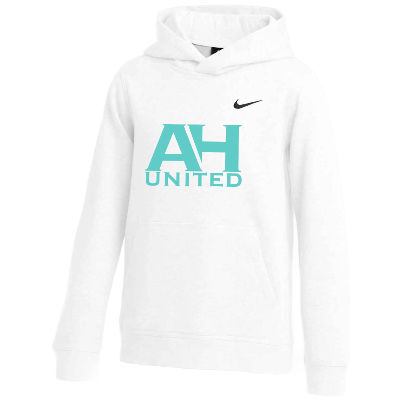 Team Club Pullover Hoodie - White Image (36707)