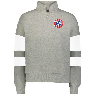 Jackson Way Pullover - Charcoal Heather/White Image