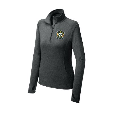 Sport-Wick Stretch 1/4 Zip Pullover - Charcoal Grey Image (36880)