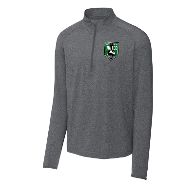 Sport-Wick Stretch 1/2 Zip Pullover - Charcoal Grey Heather Image