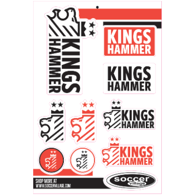 Kings Hammer SC Sticker Set Image