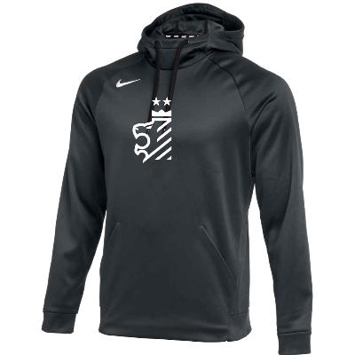 Therma Pullover Hoodie - Anth/White Image