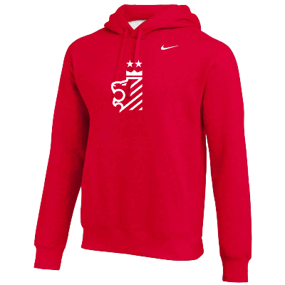 Team Club Pullover Hoodie - Red Image