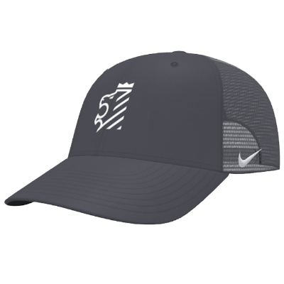 Kings Hammer TM Rise Trucker Hat - Anthrocite/White  Image