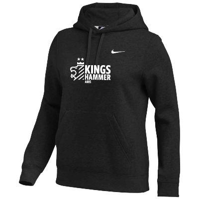 Club Fleece Hoodie - Black (Badge) Image (37128)