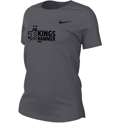 TM R Legend SS Tee - Anthracite (Badge) Image (37143)