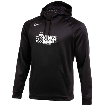 Therma Pullover Hoodie - Black (Badge) Image