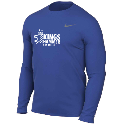 TM R Legend LS Tee - Royal Blue (Badge) Image