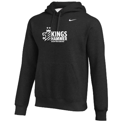 Club Fleece Hoodie - Black  (Badge) Image