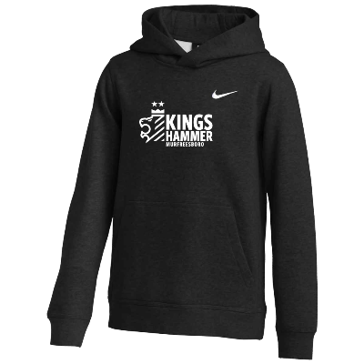 Club Fleece Hoodie - Black  (Badge) Image (37280)