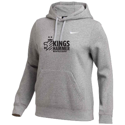 Club Fleece Hoodie - Gray Heather  (Badge) Image (37283)