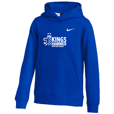 Team Club Pullover Hoodie - Royal (Badge) Image (37289)