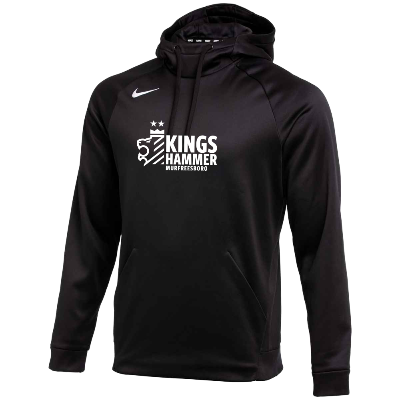 Therma Pullover Hoodie - Black (Badge) Image