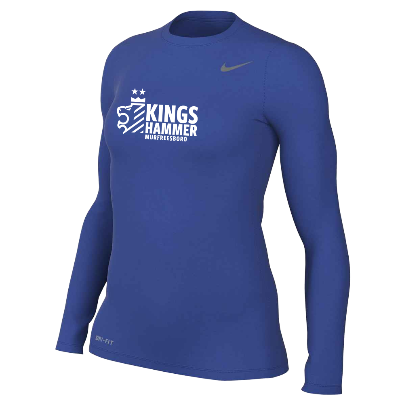 TM R Legend LS Tee - Royal Blue (Badge) Image (37298)