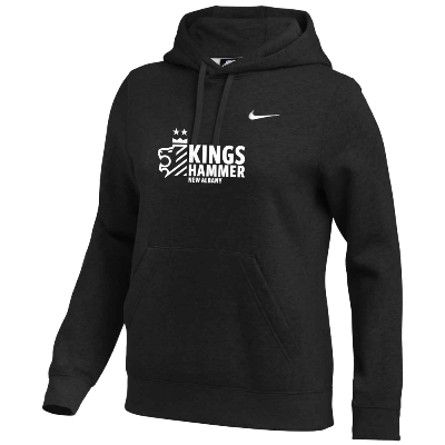 Club Fleece Hoodie - Black  (Badge) Image (37312)