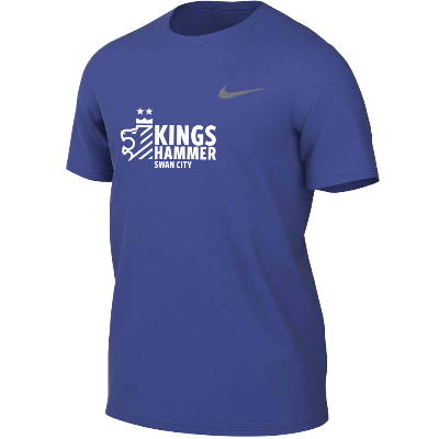TM R Legend SS Tee - Royal (Badge) Image
