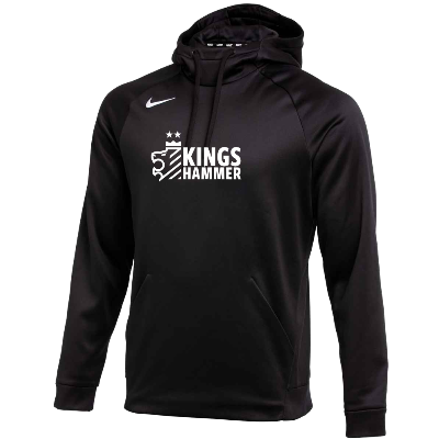 Therma Pullover Hoodie - Black (Badge) Image