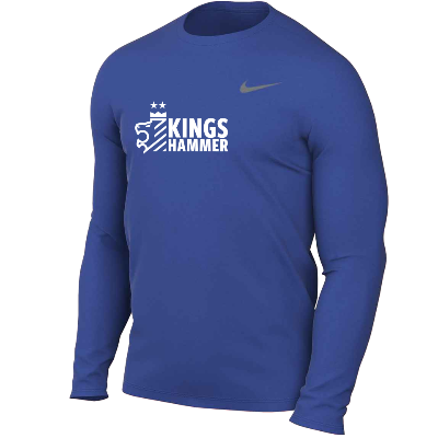 TM R Legend LS Tee - Royal Blue (Badge) Image