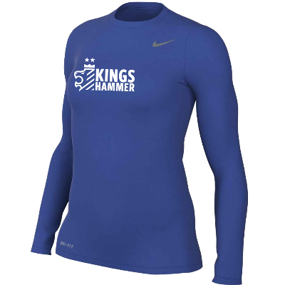 TM R Legend LS Tee - Royal Blue (Badge) Image (37365)