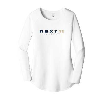 Perfect Tri L/S Tee - White Image (37462)