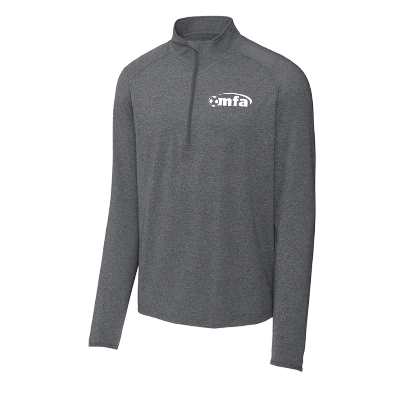 Sport-Wick Stretch 1/4 Zip Pullover - Charcoal Grey Image